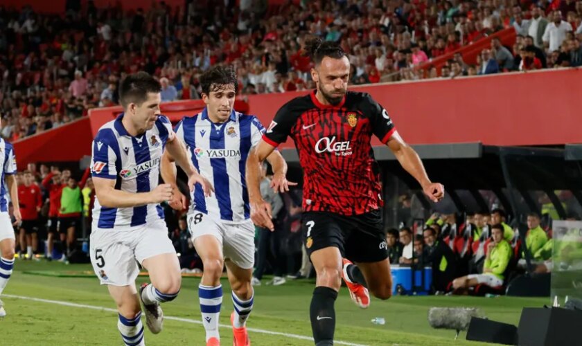 El Mallorca hace sangre con la Real