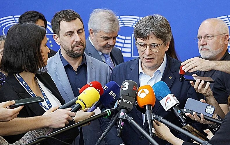 El TJUE desestima el recurso de Puigdemont y Comín contra la negativa del Parlamento Europeo a reconocerles como eurodiputados