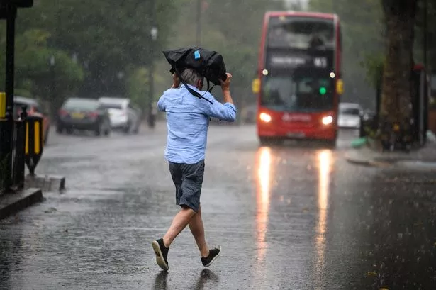 Exactly where thunderstorms will strike as UK weather warnings issued