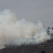 Feuerfront wütet am Brocken im Nationalpark Harz