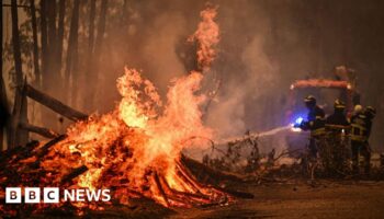 Fire, water and full moon: Photos of the week