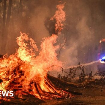 Fire, water and full moon: Photos of the week