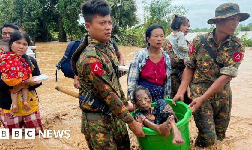 Floods and mudslides kill more than 200 in Myanmar