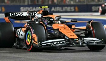 Formel-1-Qualifying in Singapur: Lando Norris geht vor Max Verstappen ins Rennen