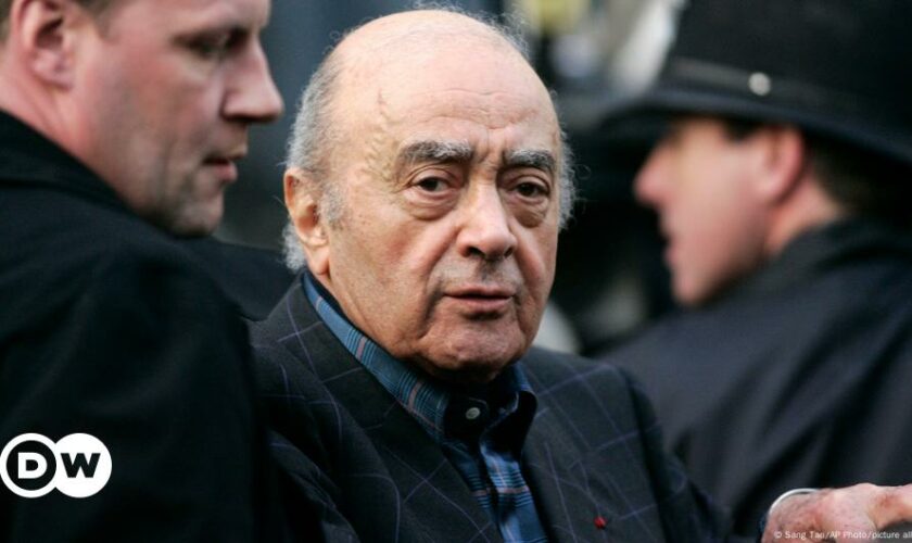 Former Harrods boss Mohamed al Fayed accused of rape