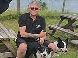 Founder of dog therapy retreat sued by banker for £10K after his 'anxious' Jack Russell Sirius broke his leg says 'aggressive' pet injured itself when it tried to bite trainer