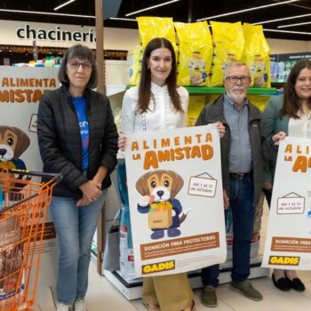 Gadis pone en marcha una nueva edición de la campaña 'Alimenta la amistad' a favor de protectoras de animales