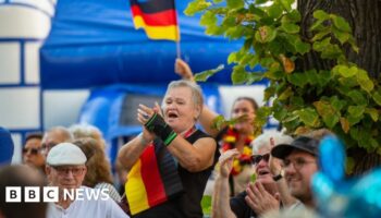 German far right close to another shock - in the chancellor's home state