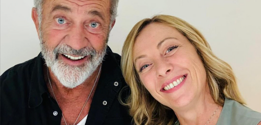 Giorgia Meloni: »Mel & Mel«-Selfie mit Mel Gibson wird kritisiert