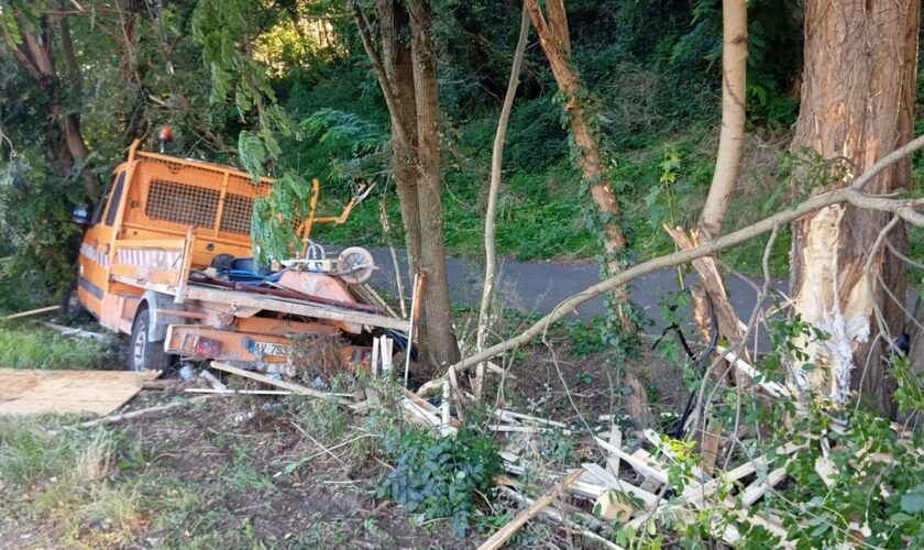 Grigny : ils abandonnent leur camionnette accidentée avec leur collègue gravement blessé à l’intérieur