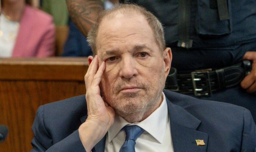 Harvey Weinstein vor Gericht.