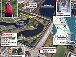 How Donald Trump's casual Sunday golf session was minutes away from becoming a historic disaster: Map shows how close 'assassin' Ryan Wesley Routh was to former president before he fled secret service agents