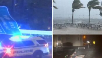 Hurricane Helene death toll reaches 3 as storm floods buildings and whips up 20ft waves