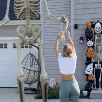 'I put all my Halloween decorations up in September - people can't believe the cost'