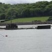 Incredible low tide reveals WW2 shipwreck in Devon river - and moon's position means more might emerge