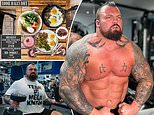 Inside Eddie Hall's insane 10,000 CALORIE-A-DAY diet: Former World's Strongest Man opens up on 'carnivore diet' that saw him LOSE weight, removed all 'aches and pains' and helped him 'train harder and longer'