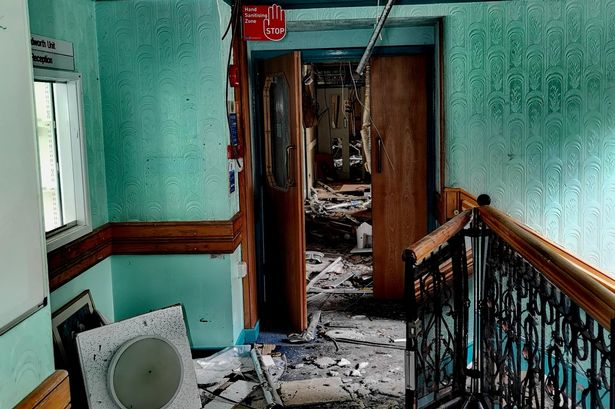 Inside derelict hospital that once treated WWI heroes now left abandoned to vandals