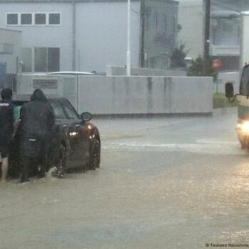 Japan: Heavy rains trigger evacuation in quake-hit region