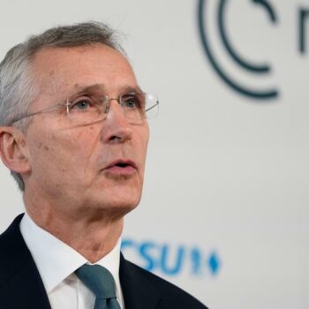 Jens Stoltenberg soll neuer Chef der Münchner Sicherheitskonferenz werden