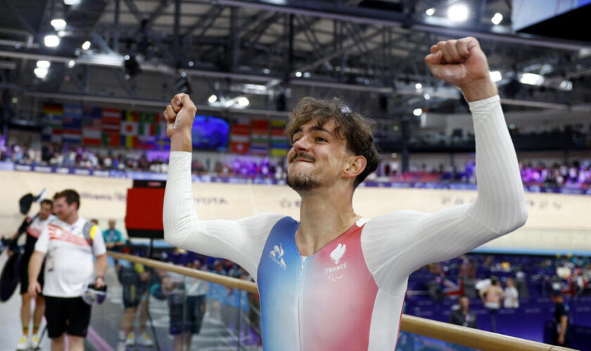 Jeux paralympiques : Alexandre Léauté remporte le contre-la-montre, sa 3e médaille à Paris