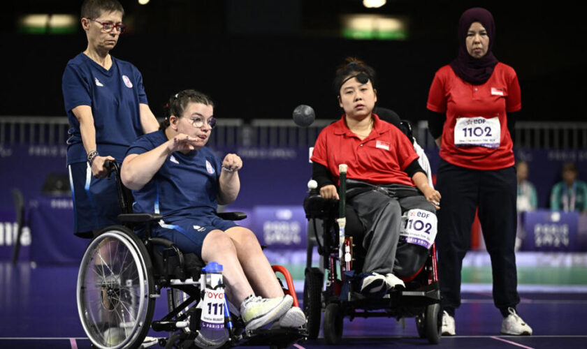 Jeux paralympiques : la Française Aurélie Aubert signe une première en s'emparant de l'or en boccia