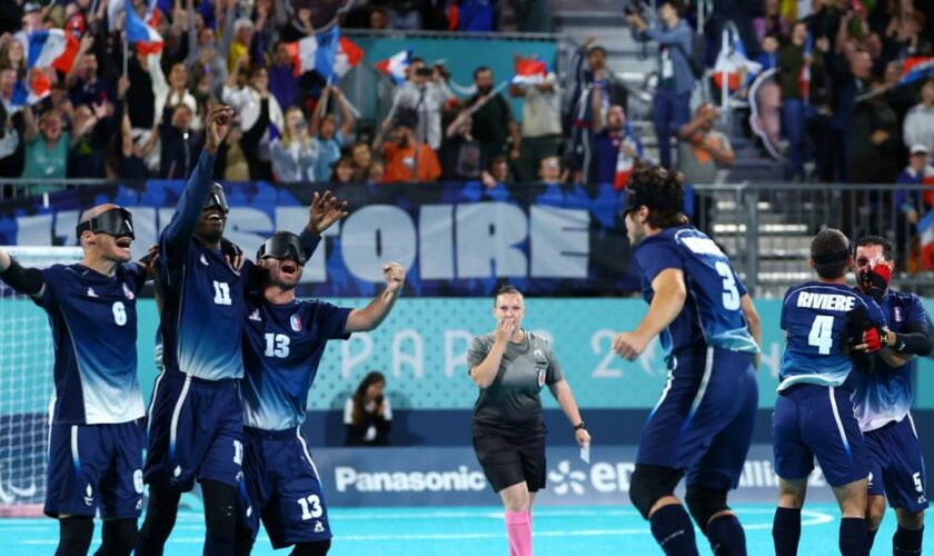 Jeux paralympiques : les Bleus décrochent l'or en cécifoot après une finale historique contre l’Argentine