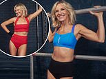 Jo Whiley, 59, strips off for racy shoot as she reveals she achieved her six pack after turning to the gym to 'save' herself from debilitating menopause