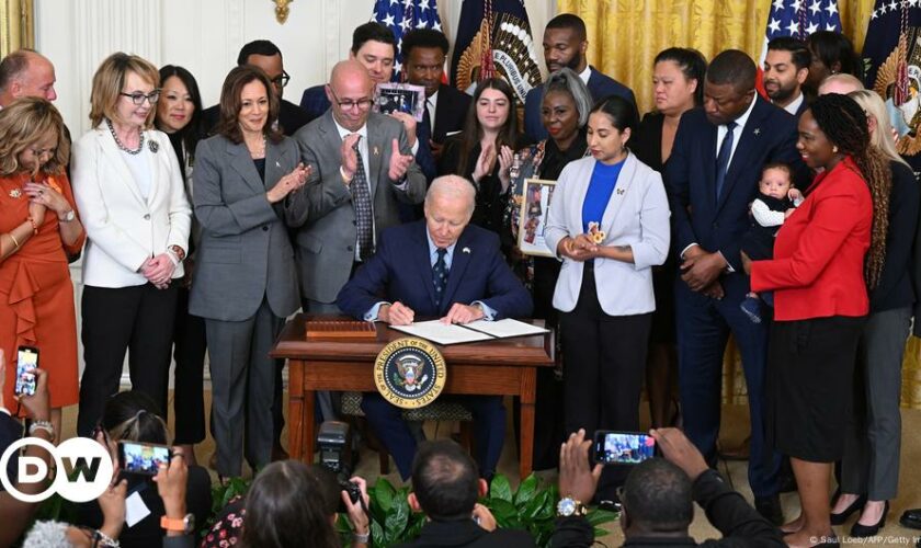 Joe Biden signs order to curb new gun technologies