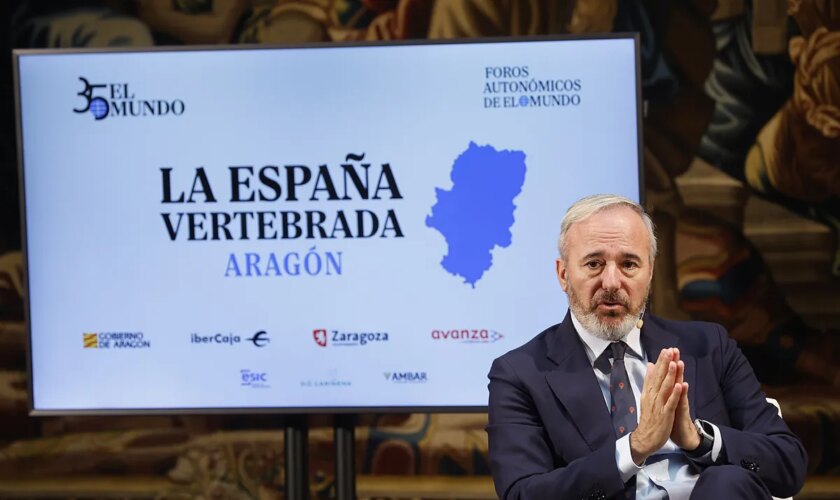 Jorge Azcón remata su pacto con el PSOE de Lambán contra el cupo catalán: "Puede ser realidad en los próximos días"