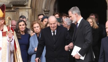 Juan Carlos I, Felipe VI y la Princesa Leonor, juntos en Marín