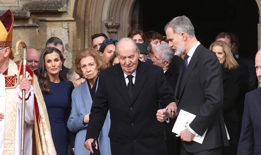 Juan Carlos I, Felipe VI y la Princesa Leonor, juntos en Marín