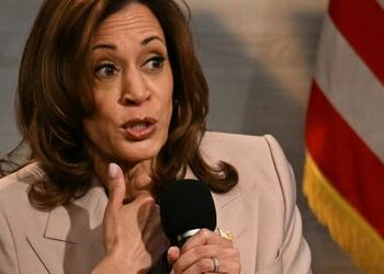 Kamala Harris: Russische Propagandagruppe soll Unfallvideo inszeniert haben