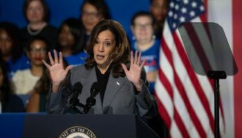 Kamala Harris wirft Donald Trump und Republikanern Heuchelei bei Abtreibungspolitik vor