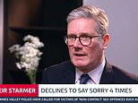 Keir Starmer refuses FOUR TIMES to say sorry for winter fuel axe in bruising interview as he faces defeat by unions in showdown vote at Labour conference TODAY