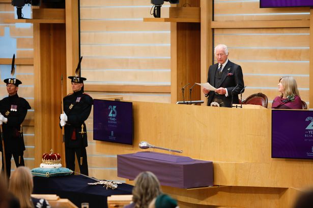 King warns Earth’s climate ‘changing dangerously’ as he marks Holyrood milestone