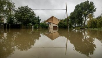 Überflutungen in der Slowakei