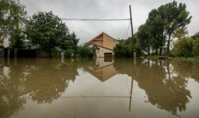 Überflutungen in der Slowakei