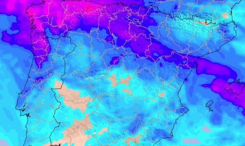 La Aemet avisa de lo que pasará con el huracán Isaac en España: las zonas donde va a llover esta semana