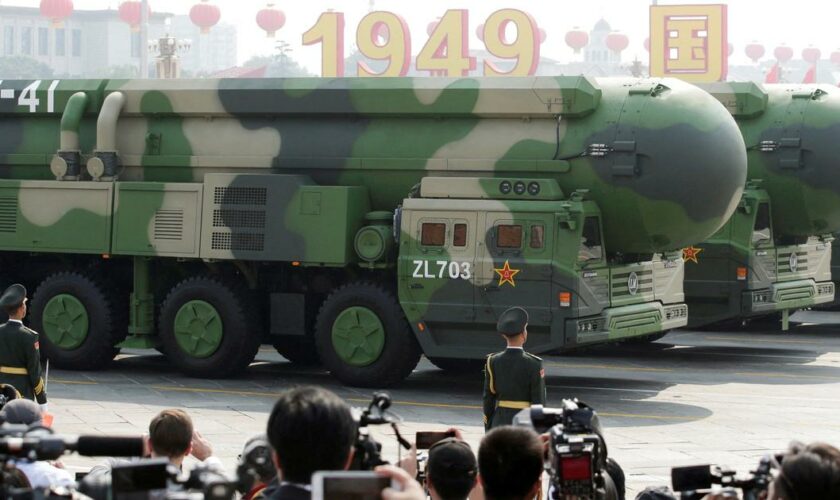 La Chine teste un missile intercontinental au-dessus du Pacifique