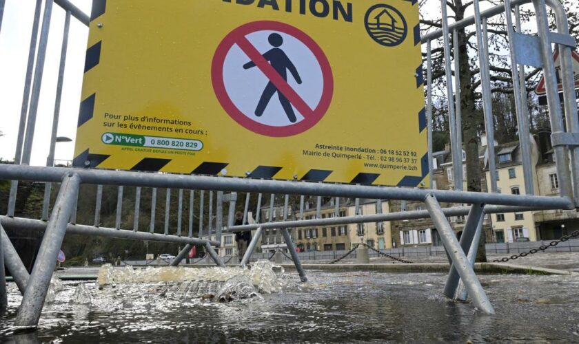 La dépression Aitor se déverse sur la France pour les prochaines 48 heures