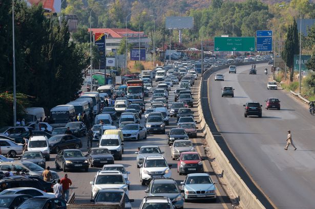 Lebanon terror as thousands flee homes after deadly Israeli missile barrage