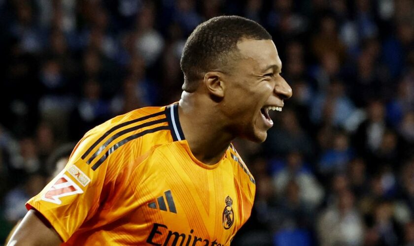 Liga : Mbappé décisif dans la victoire du Real Madrid face à la Real Sociedad