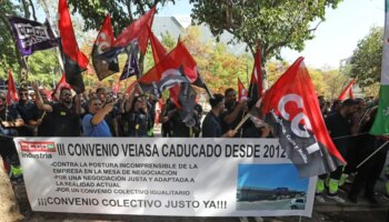 Los trabajadores de Veiasa siguen movilizándose para pedir un nuevo convenio laboral