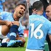 Man City superstar Rodri 'is OUT for the rest of the season with a cruciate ligament rupture', reports in Spain claim, in a huge moment in the Premier League title race