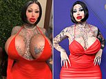 Meet the surgery-addicted OnlyFans model who inspired Drag Race star Plane Jane's shocking Emmys look