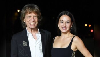 Melanie Hamrick und Mick Jagger