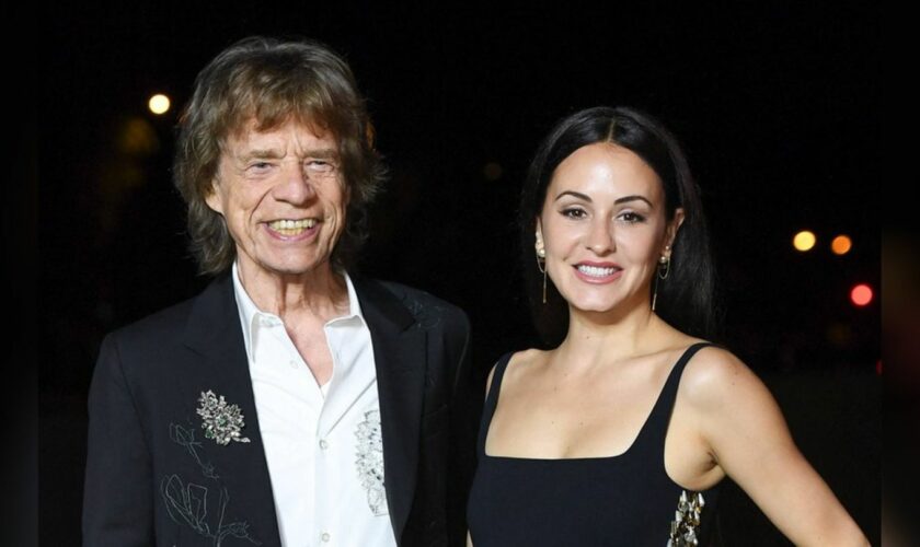 Melanie Hamrick und Mick Jagger