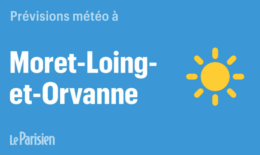 Météo à Moret-Loing-et-Orvanne