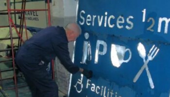 Missing M6 sign mystery after it disappeared nearly five decades ago - but it's finally solved