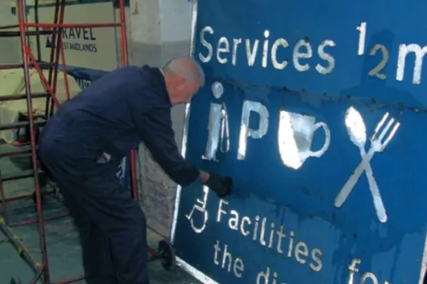 Missing M6 sign mystery after it disappeared nearly five decades ago - but it's finally solved